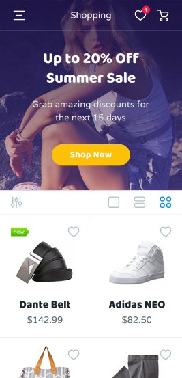 new mobile app kit 3a