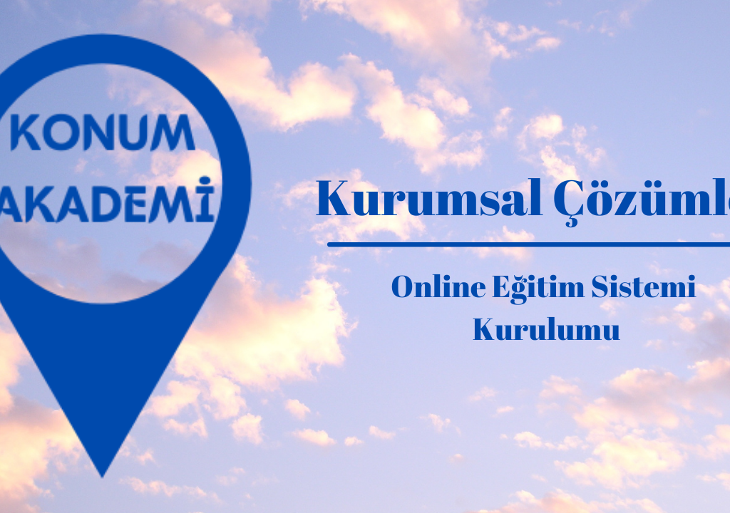 konum akademi online eğitim sistemi kurulumu video logosu